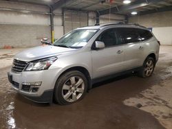 Salvage cars for sale from Copart Chalfont, PA: 2017 Chevrolet Traverse LT