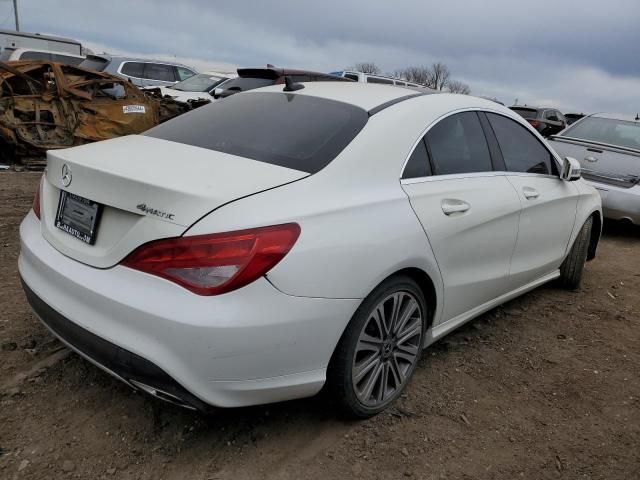 2018 Mercedes-Benz CLA 250 4matic