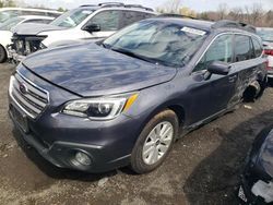 Subaru salvage cars for sale: 2016 Subaru Outback 2.5I Premium