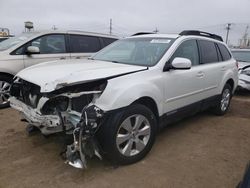 Salvage cars for sale at Dyer, IN auction: 2012 Subaru Outback 2.5I Limited