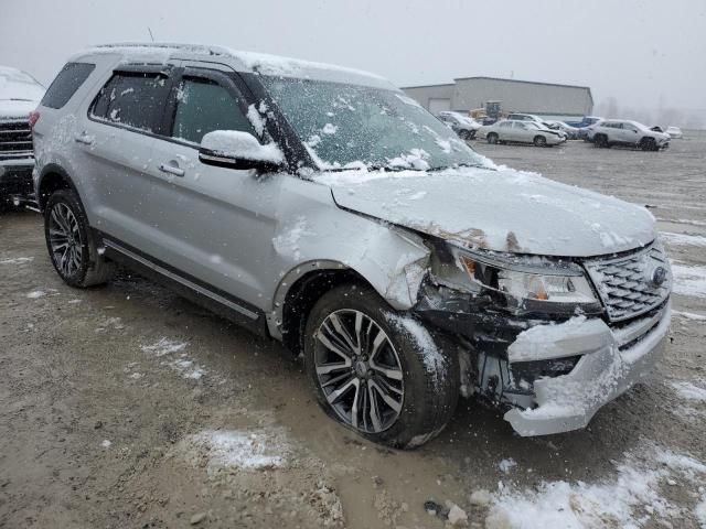 2018 Ford Explorer Platinum