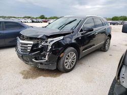Salvage cars for sale at San Antonio, TX auction: 2018 Cadillac XT5 Luxury