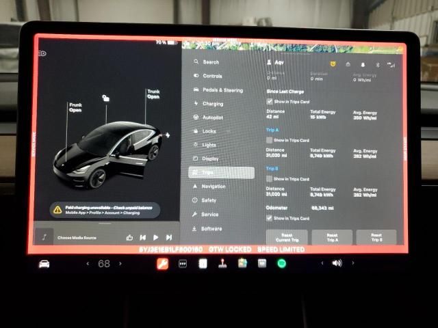 2020 Tesla Model 3