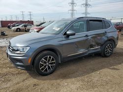 Volkswagen Tiguan SE salvage cars for sale: 2021 Volkswagen Tiguan SE