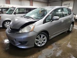 Salvage cars for sale at Elgin, IL auction: 2010 Honda FIT Sport