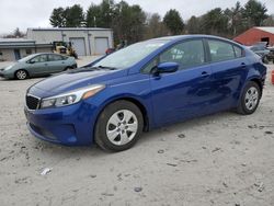 KIA Forte LX salvage cars for sale: 2017 KIA Forte LX