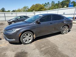 Salvage cars for sale at Eight Mile, AL auction: 2016 Chrysler 200 Limited
