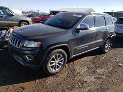 Salvage cars for sale at Brighton, CO auction: 2014 Jeep Grand Cherokee Limited