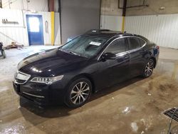 Salvage cars for sale at Glassboro, NJ auction: 2016 Acura TLX
