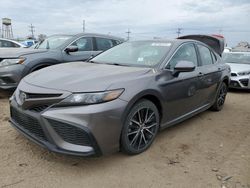 Salvage cars for sale from Copart Chicago Heights, IL: 2021 Toyota Camry SE