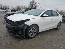 Salvage cars for sale from Copart Baltimore, MD: 2021 KIA Forte FE