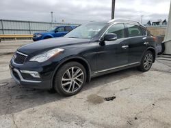 Salvage cars for sale at Dyer, IN auction: 2016 Infiniti QX50