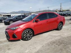 Salvage cars for sale from Copart Sun Valley, CA: 2018 Toyota Corolla L