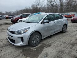 Salvage cars for sale from Copart Ellwood City, PA: 2020 KIA Rio LX