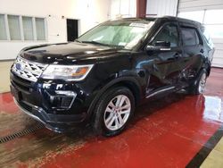 Salvage cars for sale at Angola, NY auction: 2018 Ford Explorer XLT