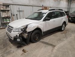 Salvage cars for sale at Milwaukee, WI auction: 2014 Subaru Outback 2.5I