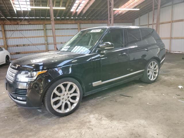 2015 Land Rover Range Rover HSE