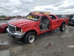 Vehiculos salvage en venta de Copart Cahokia Heights, IL: 2004 Ford F350 SRW Super Duty