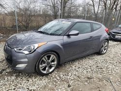 Salvage cars for sale from Copart Cicero, IN: 2017 Hyundai Veloster