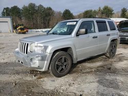 Salvage cars for sale from Copart Mendon, MA: 2010 Jeep Patriot Sport