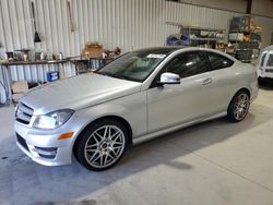 Salvage cars for sale from Copart Chambersburg, PA: 2013 Mercedes-Benz C 250