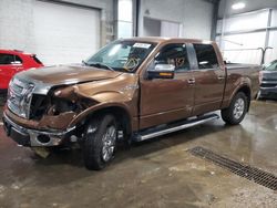 Salvage cars for sale at Ham Lake, MN auction: 2012 Ford F150 Supercrew