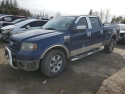 Salvage cars for sale from Copart Ontario Auction, ON: 2007 Ford F150 Supercrew