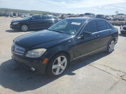 Salvage cars for sale at Grand Prairie, TX auction: 2010 Mercedes-Benz C300