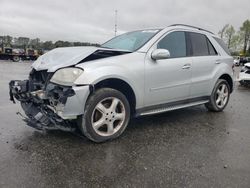 Mercedes-Benz salvage cars for sale: 2008 Mercedes-Benz ML 320 CDI