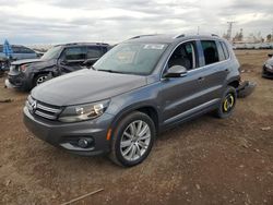 Volkswagen salvage cars for sale: 2014 Volkswagen Tiguan S