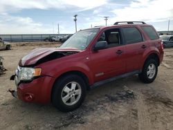 Salvage cars for sale at Amarillo, TX auction: 2008 Ford Escape XLT