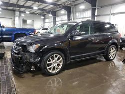 Salvage cars for sale from Copart Ham Lake, MN: 2012 Dodge Journey Crew