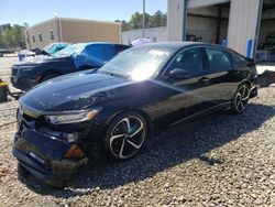 Salvage cars for sale at Ellenwood, GA auction: 2020 Honda Accord Sport