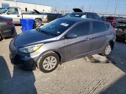 Salvage cars for sale from Copart Haslet, TX: 2016 Hyundai Accent SE
