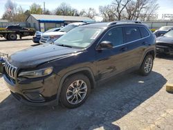 Salvage cars for sale from Copart Wichita, KS: 2019 Jeep Cherokee Latitude Plus