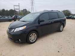 Salvage cars for sale at China Grove, NC auction: 2017 Toyota Sienna XLE