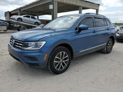 Volkswagen salvage cars for sale: 2020 Volkswagen Tiguan SE