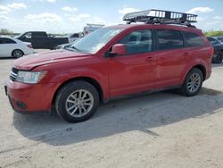 Salvage cars for sale from Copart San Antonio, TX: 2015 Dodge Journey SXT