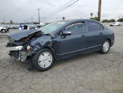 Honda salvage cars for sale: 2007 Honda Civic Hybrid