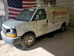 Salvage trucks for sale at Candia, NH auction: 2011 Chevrolet Express G3500