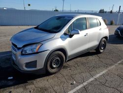Salvage cars for sale from Copart Van Nuys, CA: 2016 Chevrolet Trax LS