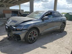 Carros salvage a la venta en subasta: 2023 Audi Q8 Premium Plus S-Line