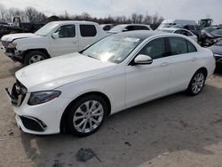 Salvage cars for sale at Duryea, PA auction: 2017 Mercedes-Benz E 300 4matic