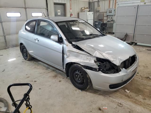 2010 Hyundai Accent Blue