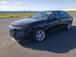 Salvage cars for sale from Copart Sacramento, CA: 2023 Honda Accord LX