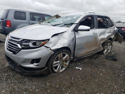 Salvage cars for sale from Copart Sacramento, CA: 2018 Chevrolet Equinox Premier