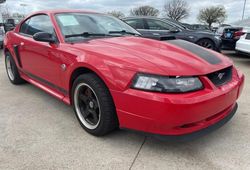 Salvage cars for sale at Grand Prairie, TX auction: 2004 Ford Mustang Mach I