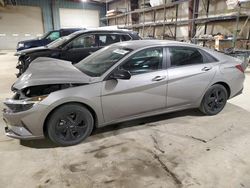 Salvage cars for sale at Eldridge, IA auction: 2023 Hyundai Elantra SEL