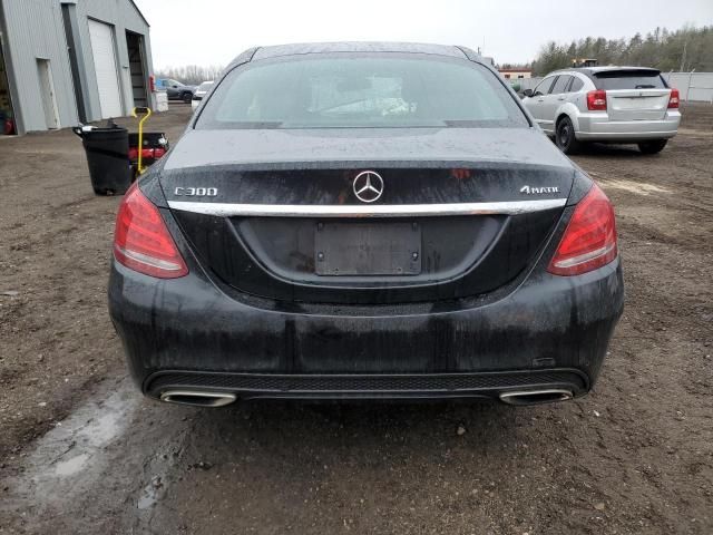 2016 Mercedes-Benz C 300 4matic