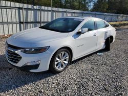 Salvage cars for sale at Greenwell Springs, LA auction: 2021 Chevrolet Malibu LT